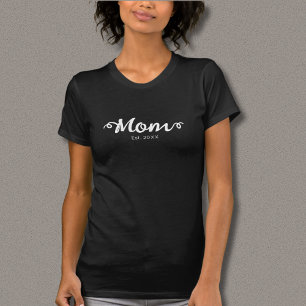 Mum Established New Mum Gift T-Shirt