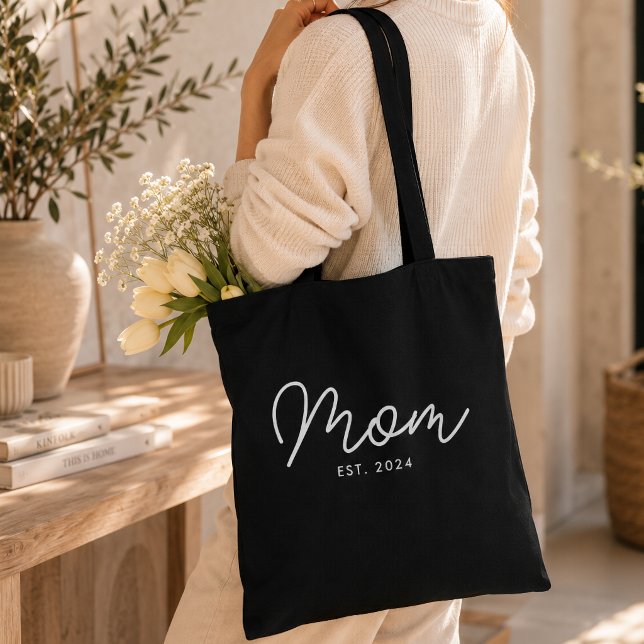 Mum Established New Mum Gift Tote Bag (Creator Uploaded)