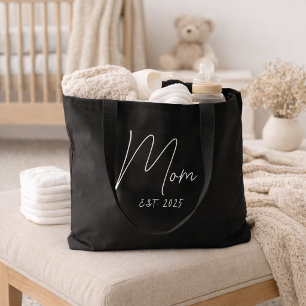 Mum Established New Mum Gift Tote Bag
