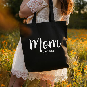 Mum Established New Mum Gift Tote Bag