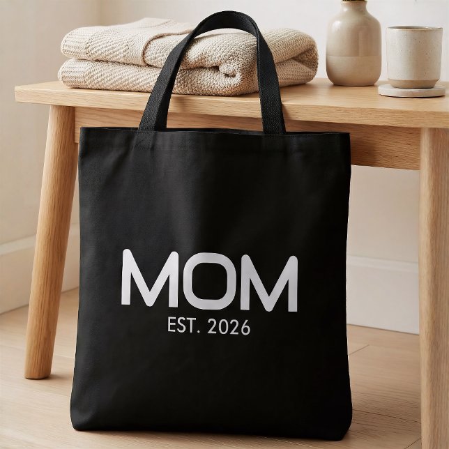 Mum Established New Mum Gift  Tote Bag (Creator Uploaded)