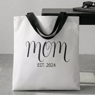 Mum Established New Mum Gift  Tote Bag