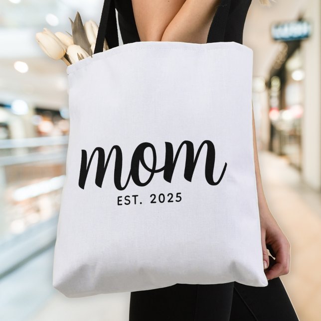 Mum Established New Mum Gift Tote Bag (Creator Uploaded)