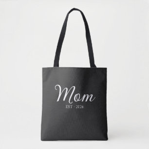 Mum Established New Mum Gift Tote Bag