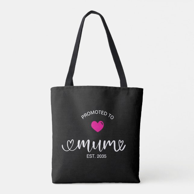 Mum Established New Mum Tote Bag (Back)