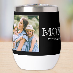 Mum Established Photo Black