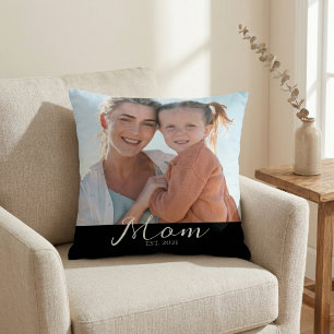 Mum Established Photo Gift Cushion