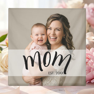 Mum Established Photo Gift for First Time Mum Magnet