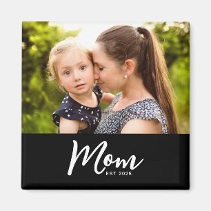Mum Established Photo Gift Magnet