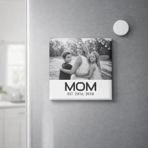 Mum Established Photo Gift  Magnet