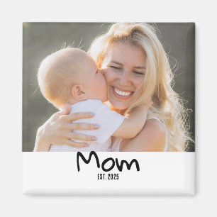 Mum Established Photo Magnet