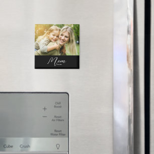 Mum Established Photo Mother's Day Magnet