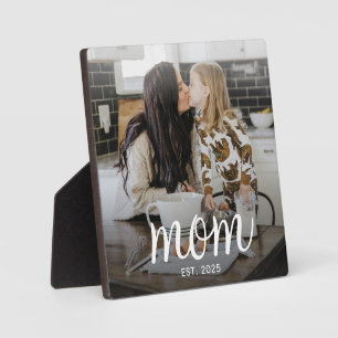 Mum Established Photo Mother's Day Plaque