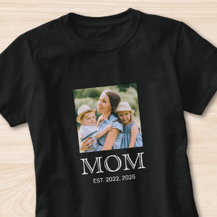 Mum Established Photo T-Shirt
