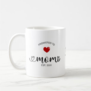 Mum Established Promoted To Mum Coffee Mug
