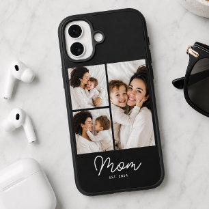 Mum Established Script Black 3 Photo iPhone 16 Case