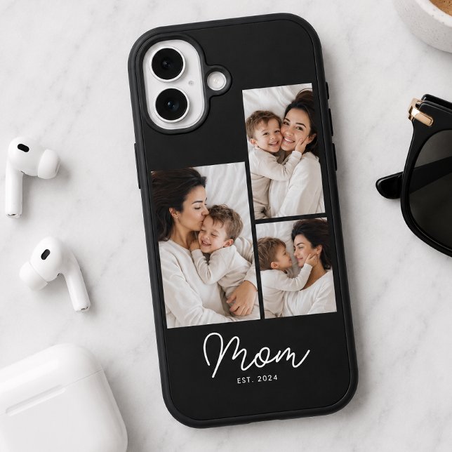 Mum Established Script Black 3 Photo Case-Mate iPhone Case (Creator Uploaded)