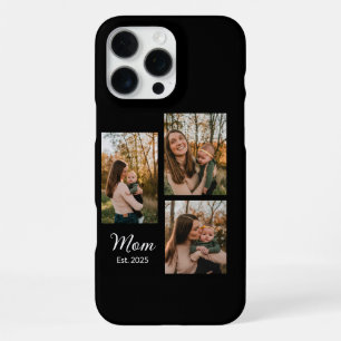 Mum Established Script Black 3 Photo iPhone 16 Pro Max Case