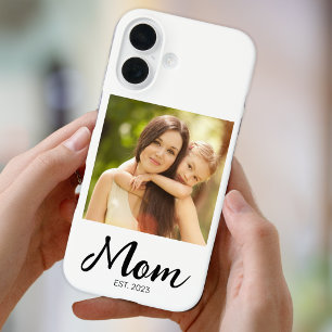 Mum Established Script Photo  iPhone 16 Case