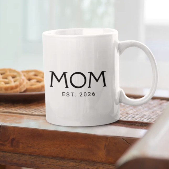 Mum Established Year New Mum Gift Coffee Mug (Creator Uploaded)