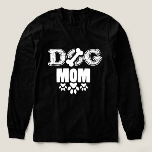 mum-ever-retro-badge-cute-dog-lover-gift- Tri-Blend shirt