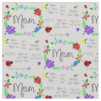 Mum Fabric