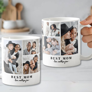 Mum Family Photo Collage Mother Coffee Mug