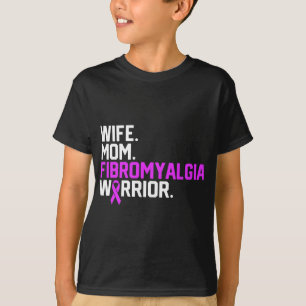 Mum Fibromyalgia Warrior Awareness Get Well Recove T-Shirt
