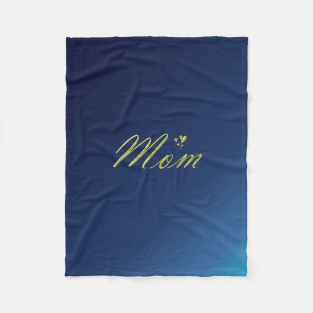 mum fleece blanket (Front)