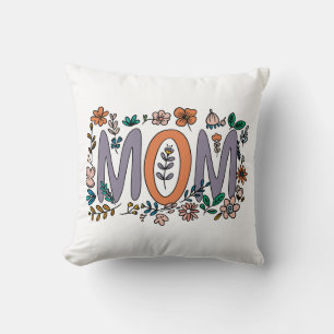 Mum Floral Pillow