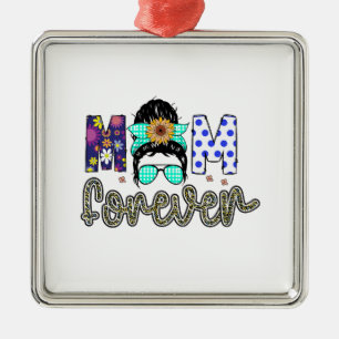 Mum Forever Metal Tree Decoration