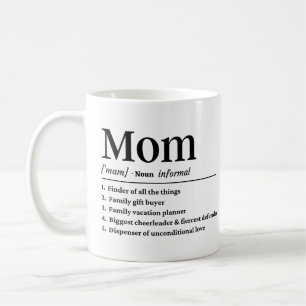 Mum funny definition coffee mug