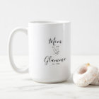 Mum | Glamma Year Est. Heart Mug