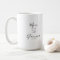 Mum | Glamma Year Est. Heart Mug