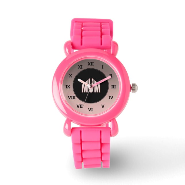 Mum Glitter Strap Watch (Front)