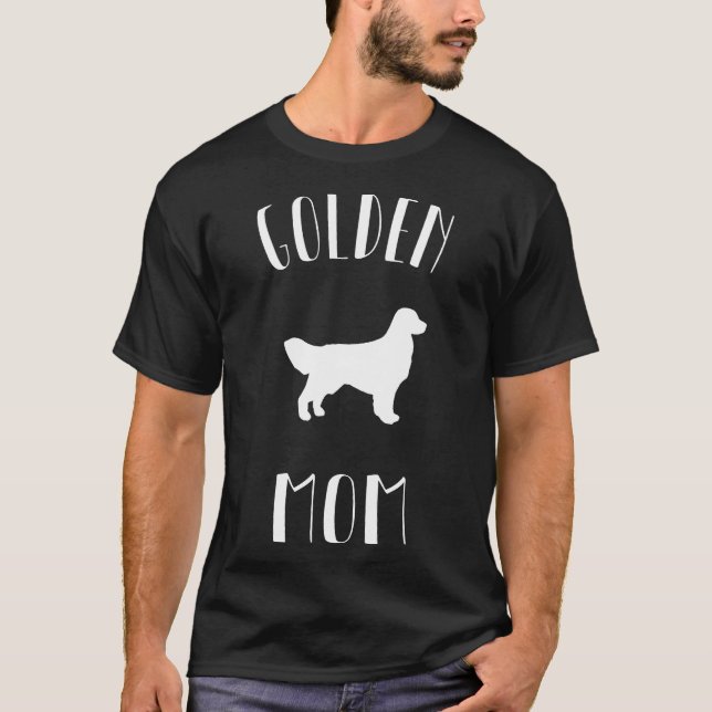 Mum  Golden Retriever T-Shirt (Front)