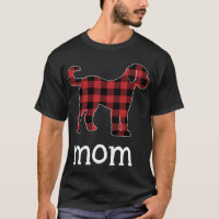 Mum Goldendoodle Red Plaid Christmas Matching Fami