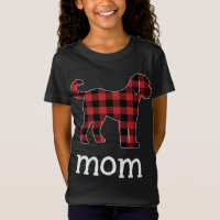 Mum Goldendoodle Red Plaid Christmas Matching Fami