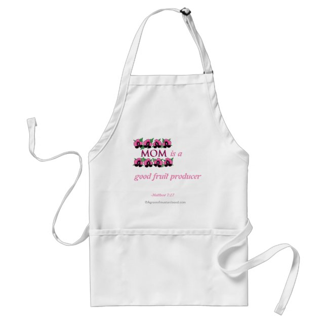 Mum Good Fruit Producer Standard Apron (Front)