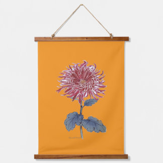 Mum Grandiflora Hanging Tapestry