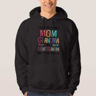 Mum Grandma Great Grandma Floral Mother's Day Hoodie