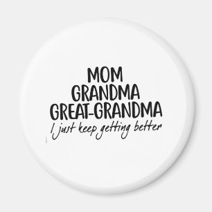 Mum Grandma Great-Grandma Mothers Day Magnet