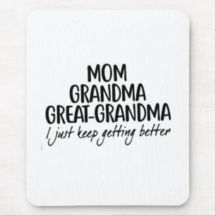 Mum Grandma Great-Grandma Mothers Day Mouse Pad