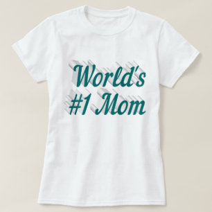 Mum green text T-Shirt