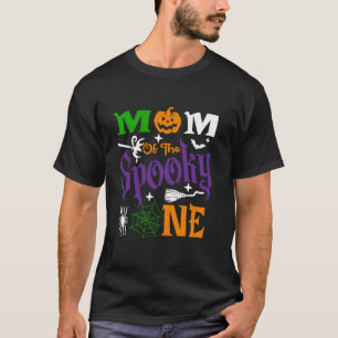 Mum Halloween 1st Birthday Matching Family Spooky T-Shirt