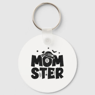 Mum Halloween Costume - Halloween Mum - Momster Ha Key Ring