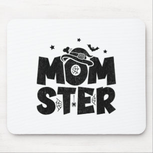 Mum Halloween Costume - Halloween Mum - Momster Ha Mouse Pad