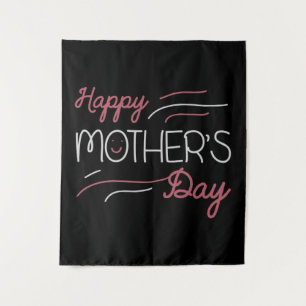 Mum - Happy Mother's day Tapestry