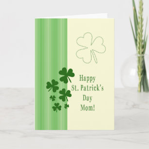 Mum Happy St. Patrick's Day Card