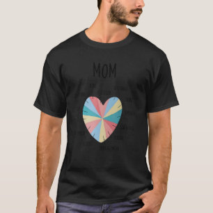Mum Heart Funny Mum Life Mother S Day Atm Hug Give T-Shirt